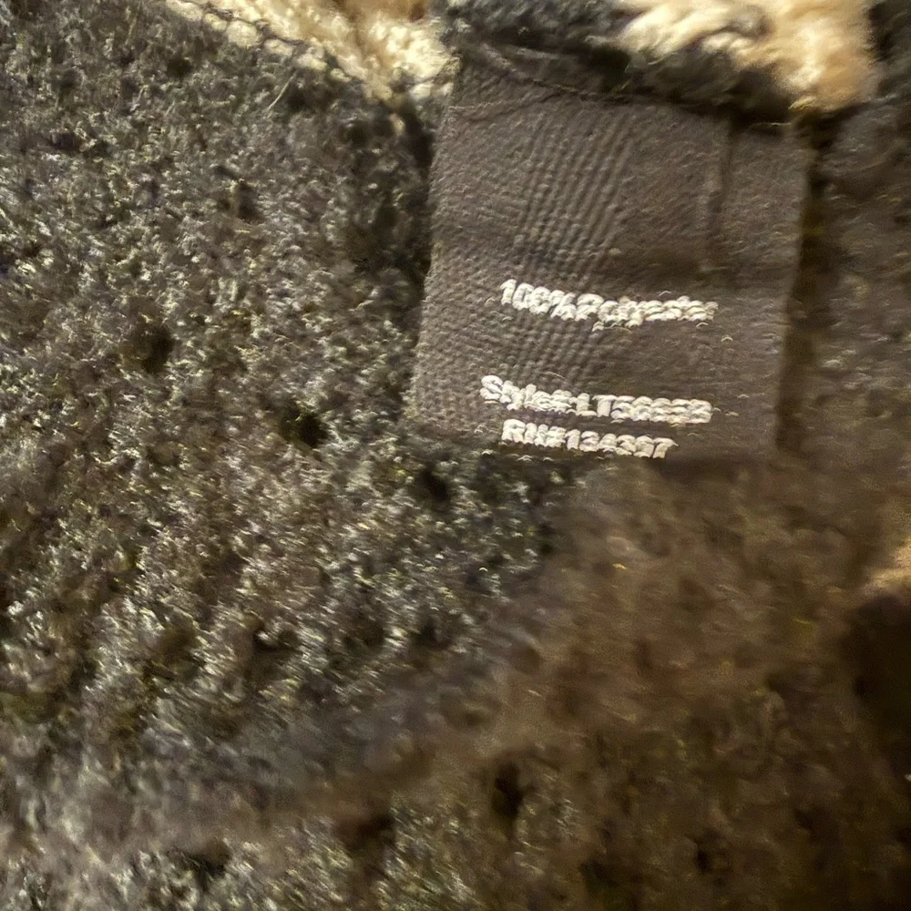 NWT Line and Dot Let Me Be Cardigan in Black and Ivory, Size L - Picture 14 of 14